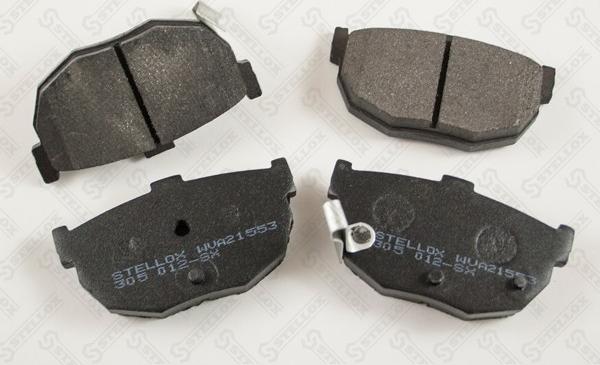 Stellox 305 012-SX - Комплект спирачно феродо, дискови спирачки vvparts.bg