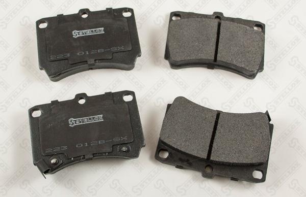 Stellox 223 012B-SX - Комплект спирачно феродо, дискови спирачки vvparts.bg