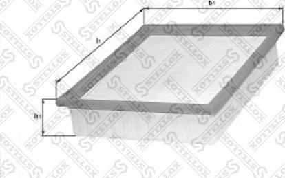 Stellox 71-00517-SX - Въздушен филтър vvparts.bg