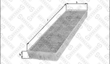 Stellox 71-10093-SX - Филтър купе (поленов филтър) vvparts.bg