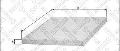 Stellox 71-10182-SX - Филтър купе (поленов филтър) vvparts.bg