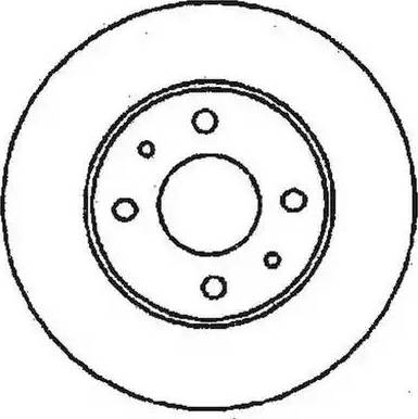 Stop 561486S - Спирачен диск vvparts.bg