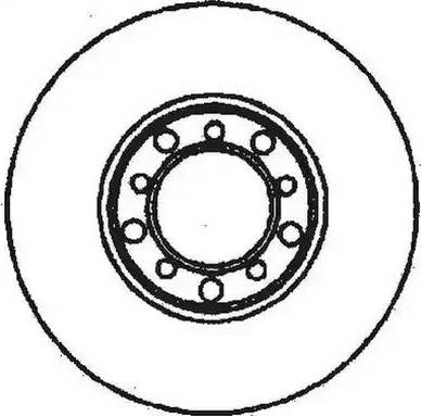 Stop 561102S - Спирачен диск vvparts.bg