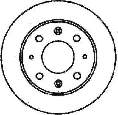 Stop 561348S - Спирачен диск vvparts.bg