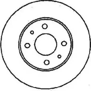 Stop 561380S - Спирачен диск vvparts.bg