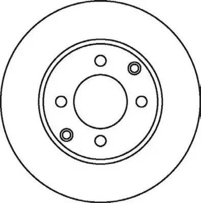 Stop 562055S - Спирачен диск vvparts.bg