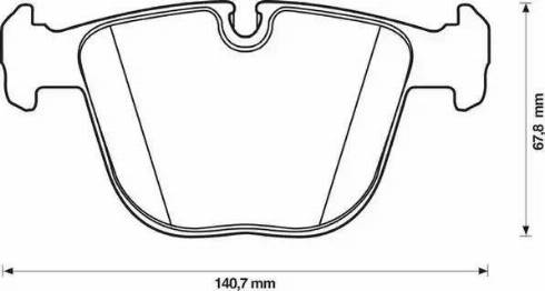 Stop 571991S - Комплект спирачно феродо, дискови спирачки vvparts.bg