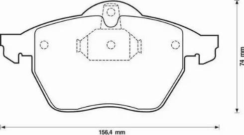 Stop 571920S - Комплект спирачно феродо, дискови спирачки vvparts.bg