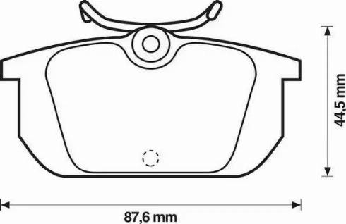 Stop 571409S - Комплект спирачно феродо, дискови спирачки vvparts.bg