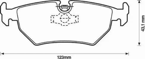 Stop 571837S - Комплект спирачно феродо, дискови спирачки vvparts.bg