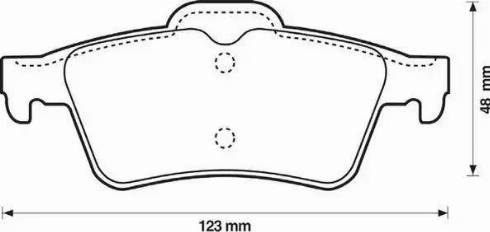 Stop 573018S - Комплект спирачно феродо, дискови спирачки vvparts.bg