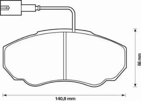 Stop 573113S - Комплект спирачно феродо, дискови спирачки vvparts.bg