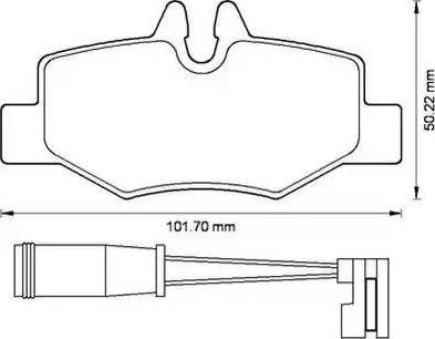 Stop 573222S - Комплект спирачно феродо, дискови спирачки vvparts.bg