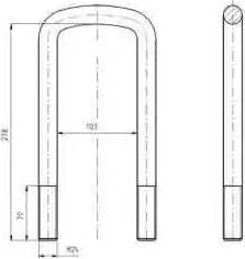 S-TR 50502 - Скоба за пружина vvparts.bg