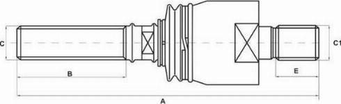 S-TR 11A109 - Аксиален шарнирен накрайник, напречна кормилна щанга vvparts.bg