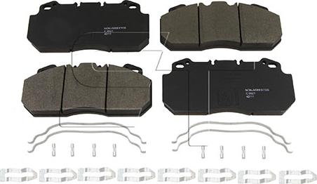 ST-Templin 03.120.8700.100 - Комплект спирачно феродо, дискови спирачки vvparts.bg