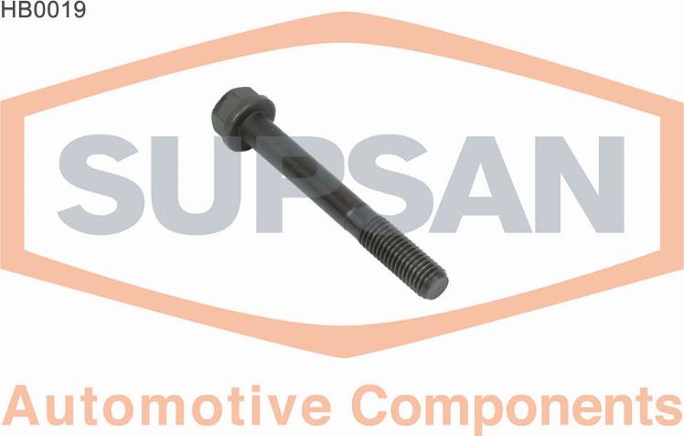 SUPSAN HB0019 - Комплект болтове на капака на клап. (на цилиндровата глава) vvparts.bg