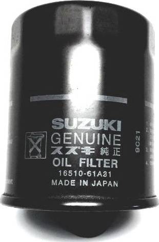Suzuki 1651061AV1 - Маслен филтър vvparts.bg