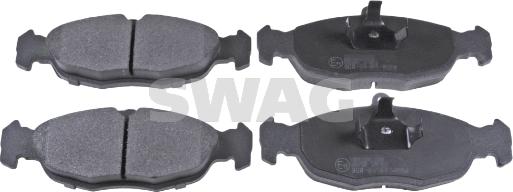 Swag 40 91 6055 - Комплект спирачно феродо, дискови спирачки vvparts.bg