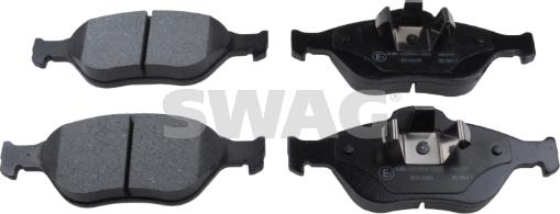Swag 50 91 6401 - Комплект спирачно феродо, дискови спирачки vvparts.bg