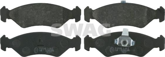 Swag 50 91 6042 - Комплект спирачно феродо, дискови спирачки vvparts.bg