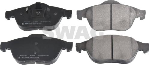 Swag 60 91 6427 - Комплект спирачно феродо, дискови спирачки vvparts.bg