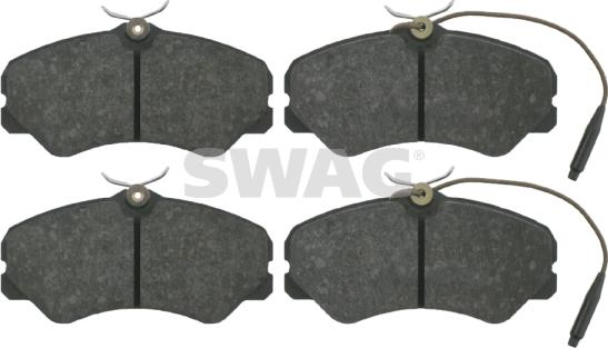 Swag 62 91 6049 - Комплект спирачно феродо, дискови спирачки vvparts.bg