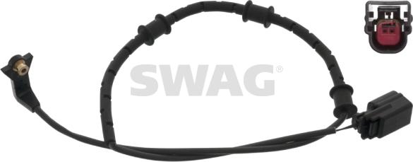 Swag 15 94 8918 - Предупредителен контактен сензор, износване на накладките vvparts.bg