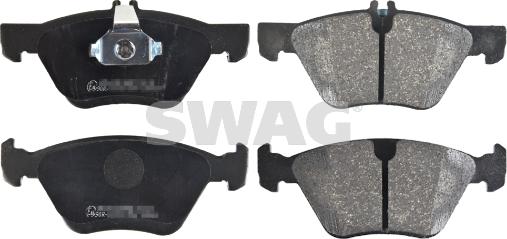 Swag 10 91 6028 - Комплект спирачно феродо, дискови спирачки vvparts.bg