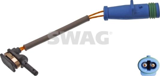 Swag 10 93 9247 - Предупредителен контактен сензор, износване на накладките vvparts.bg