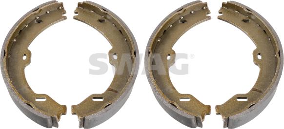 Swag 10 92 3194 - Комплект спирачна челюст, ръчна спирачка vvparts.bg