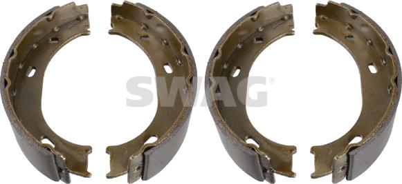 Swag 10 92 3192 - Комплект спирачна челюст, ръчна спирачка vvparts.bg