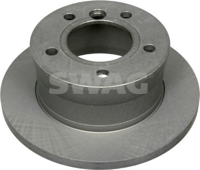 Swag 10 92 2858 - Спирачен диск vvparts.bg