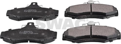 Swag 89 91 6507 - Комплект спирачно феродо, дискови спирачки vvparts.bg