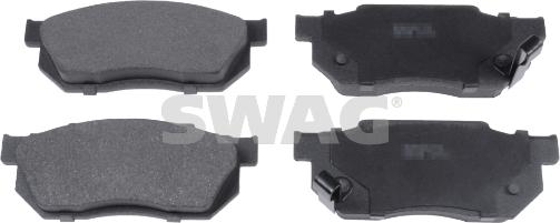 Swag 85 91 6299 - Комплект спирачно феродо, дискови спирачки vvparts.bg