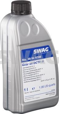 Swag 30 94 9700 - Трансмисионно масло vvparts.bg