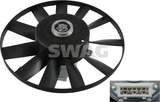 Swag 30 90 9809 - Вентилатор, охлаждане на двигателя vvparts.bg
