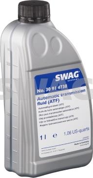 Swag 30 91 4738 - Масло за автоматична предавателна кутия vvparts.bg