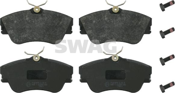 Swag 30 91 6304 - Комплект спирачно феродо, дискови спирачки vvparts.bg