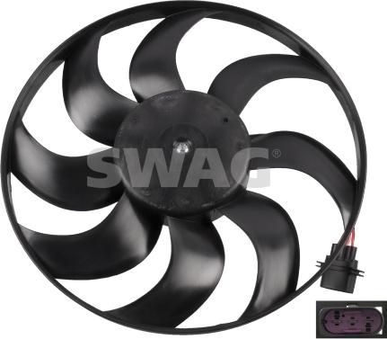 Swag 30 92 6860 - Вентилатор, охлаждане на двигателя vvparts.bg