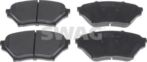 Swag 33 10 5431 - Комплект спирачно феродо, дискови спирачки vvparts.bg