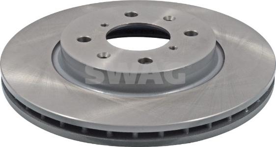 Swag 33 10 6453 - Спирачен диск vvparts.bg