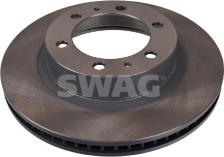 Swag 33 10 7077 - Спирачен диск vvparts.bg