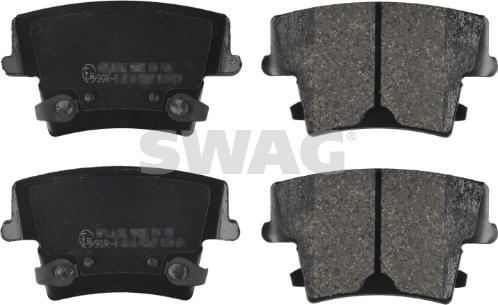 Swag 72 11 6109 - Комплект спирачно феродо, дискови спирачки vvparts.bg