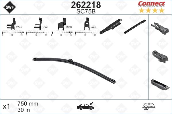 SWF 262218 - Перо на чистачка vvparts.bg