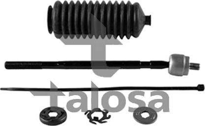 Talosa 44-06326KM - Аксиален шарнирен накрайник, напречна кормилна щанга vvparts.bg