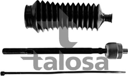 Talosa 44-06327KM - Аксиален шарнирен накрайник, напречна кормилна щанга vvparts.bg