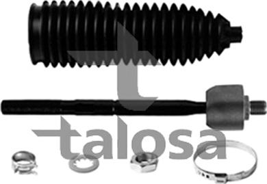 Talosa 44-01392KM - Аксиален шарнирен накрайник, напречна кормилна щанга vvparts.bg