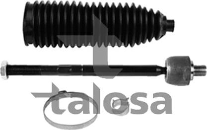 Talosa 44-01221K - Аксиален шарнирен накрайник, напречна кормилна щанга vvparts.bg