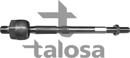 Talosa 44-07256 - Аксиален шарнирен накрайник, напречна кормилна щанга vvparts.bg